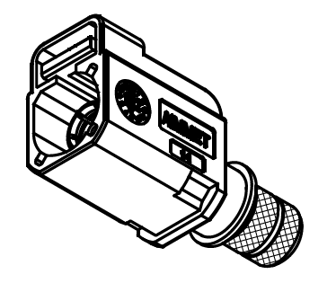 Fakra Z-naaras puristettava HF214 H155 240 neutraali (ilman haittoja)