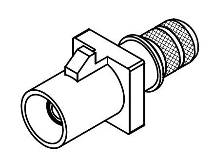Fakra Z-uros puristettava HF214 H155 240 neutraali (ilman haittoja)