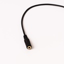 KDC Audio 3,5 mm st naaras 20 cm kaapelilla 