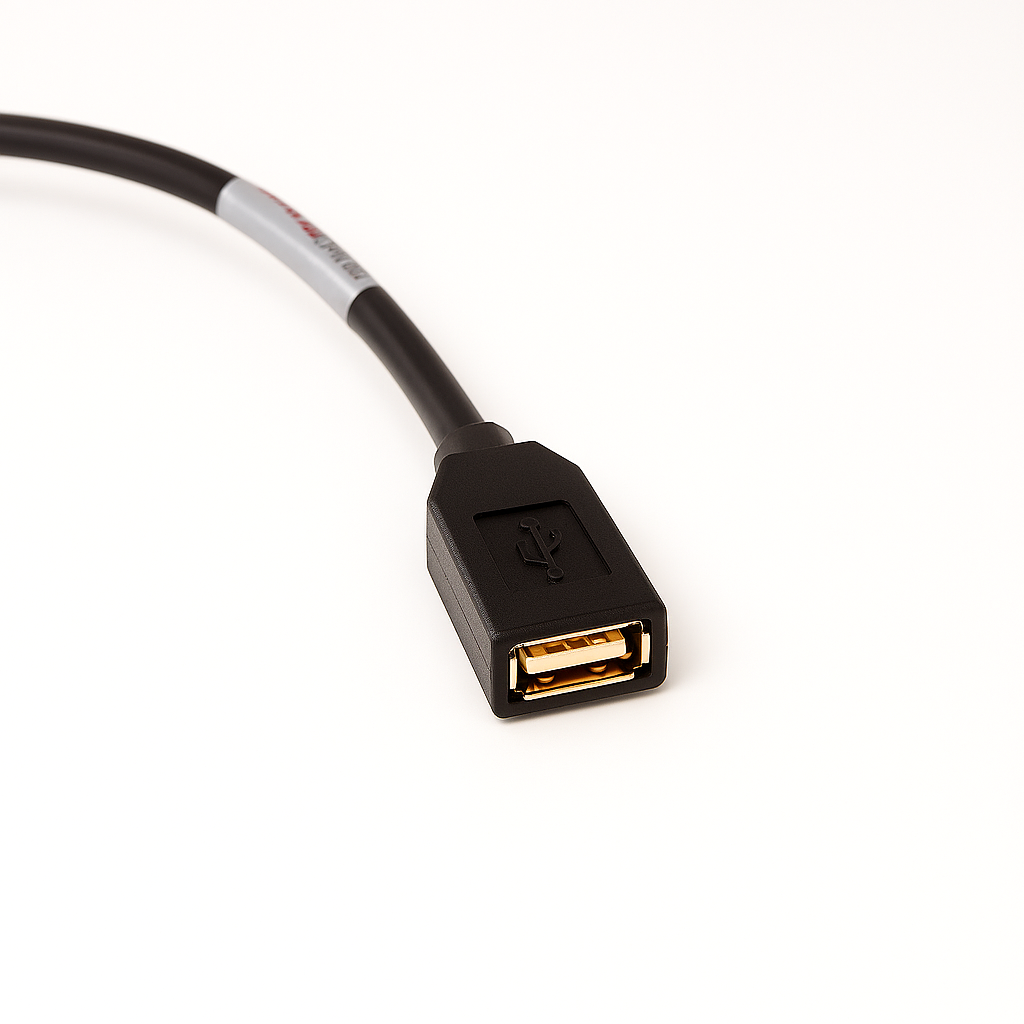 KDC USB 2.0  kaapeli A-naaras/A-naaras 20 cm kaapeli