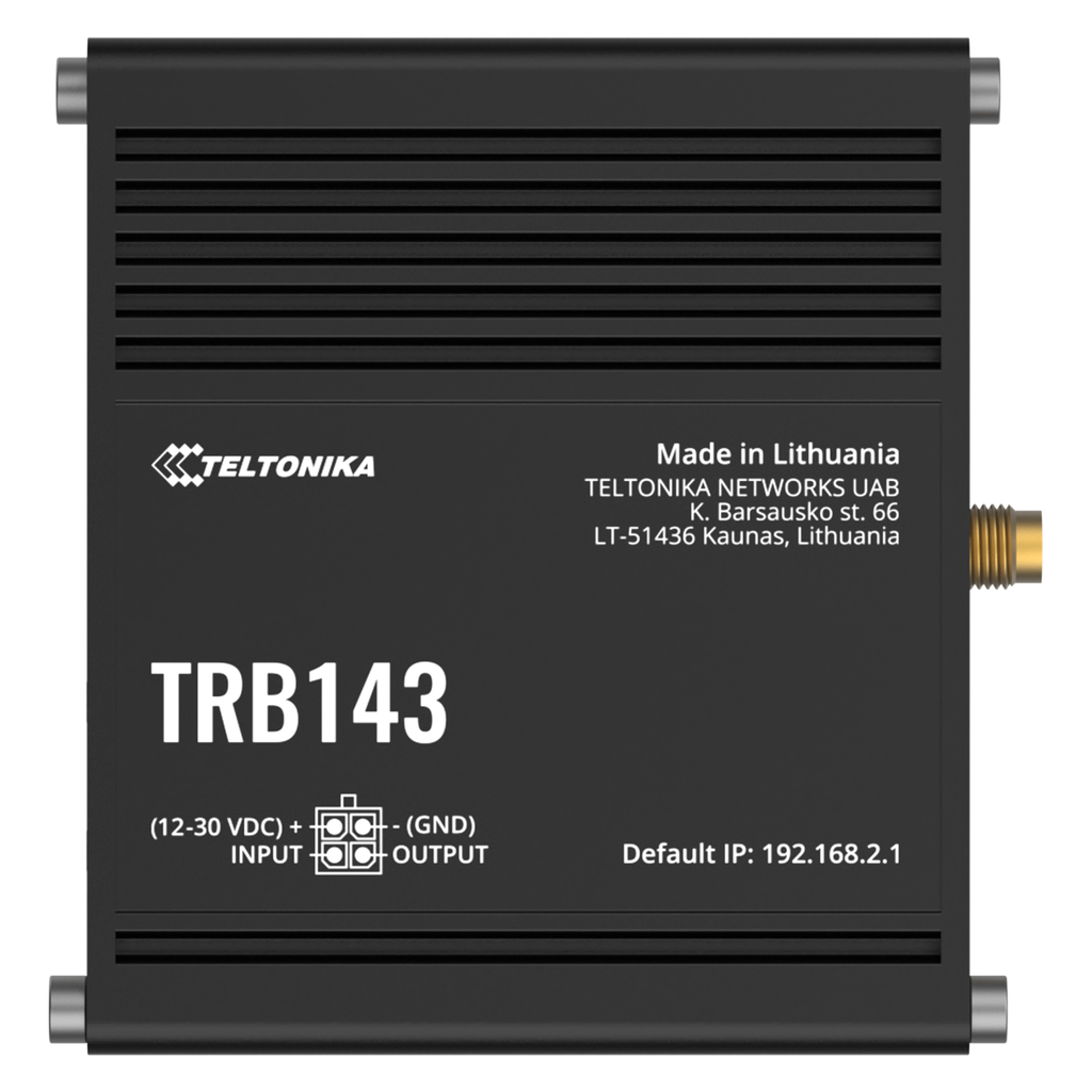 4G/LTE -reititin Cat4 M-Bus liitäntä 2x I/O