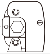 Puristuspihti EFL15 LMR600, (15,5 mm, 4,72 mm)