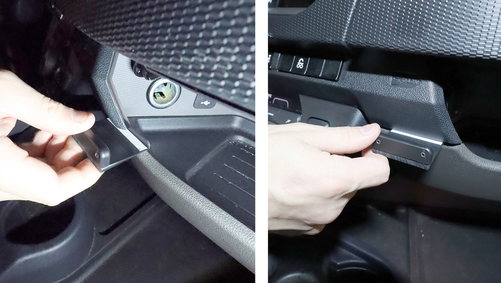 ProClip autokoht kiinn keskelle Polestar 3 2024-2025 