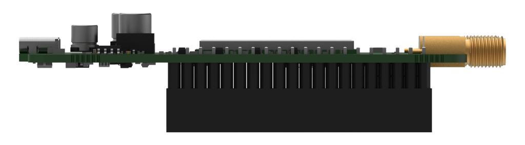 Sulautettu Raspberry Pi HAT+ modeemi GPIO USB PCM