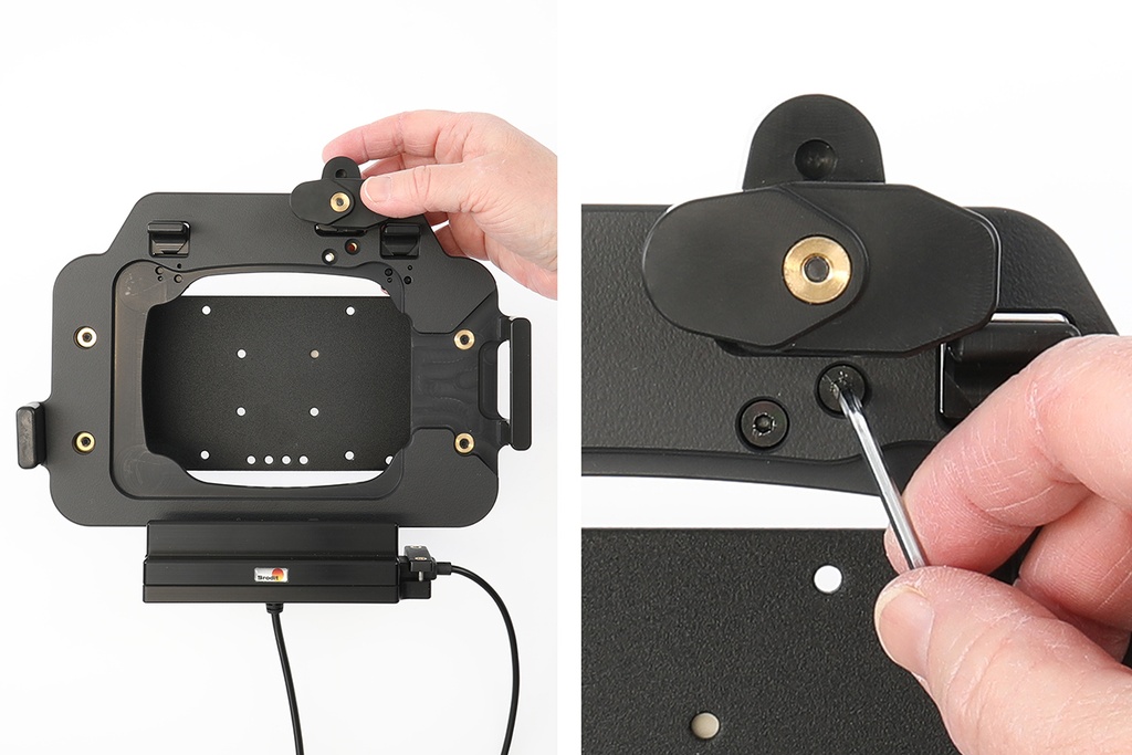 lukitusmoduuli Zebra ET401 8"/10", rugged frame + expansion back