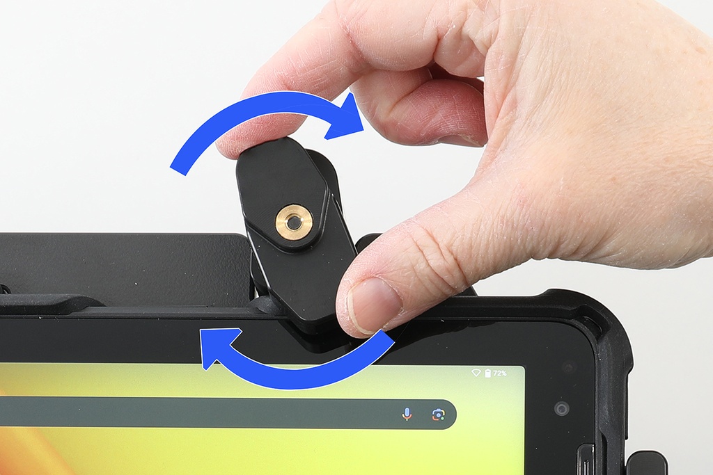 lukitusmoduuli Zebra ET401 8"/10", rugged frame + expansion back