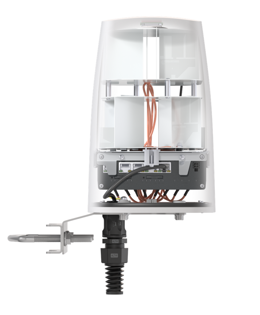 QuSpot kotelo sopii RUTM52 integroitu 4x4 4G/5G +GPS +WiFi 