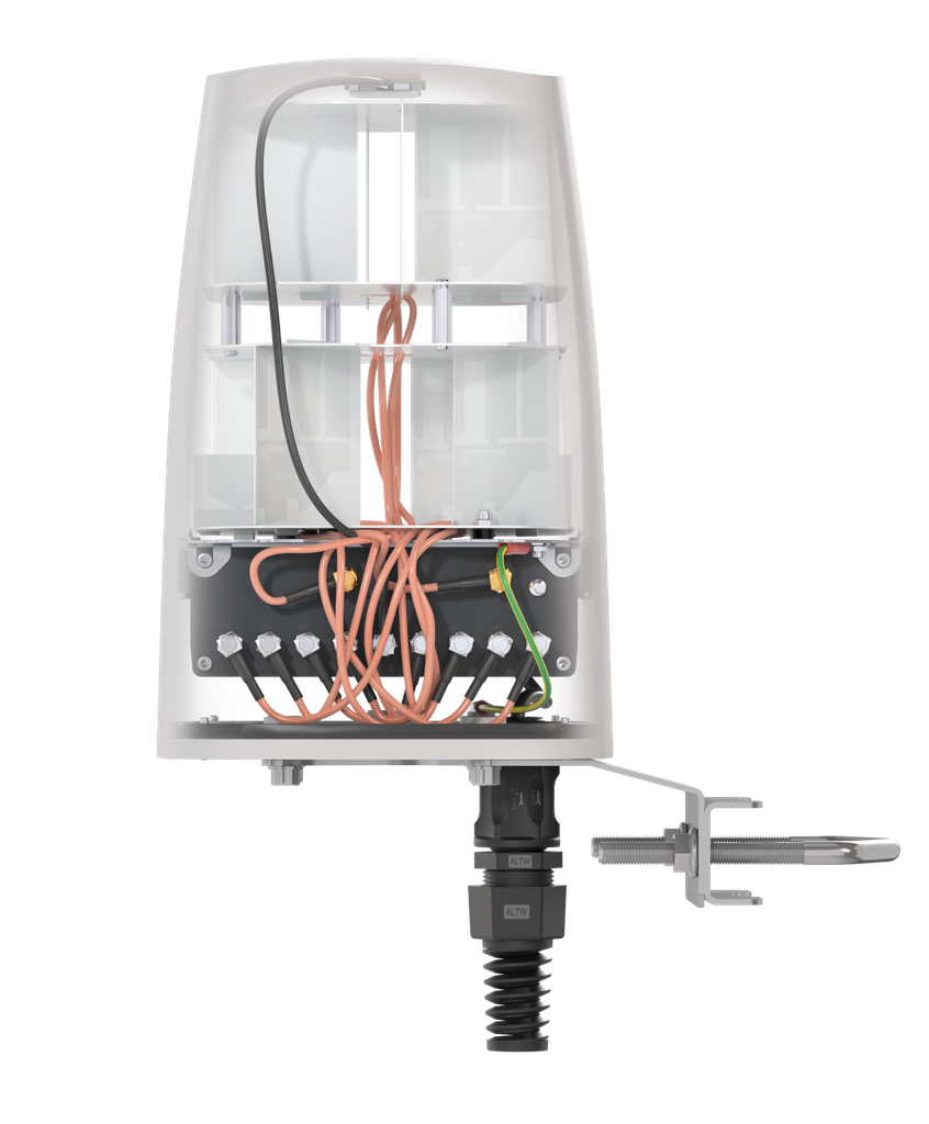 QuSpot kotelo sopii RUTM52 integroitu 4x4 4G/5G +GPS +WiFi 