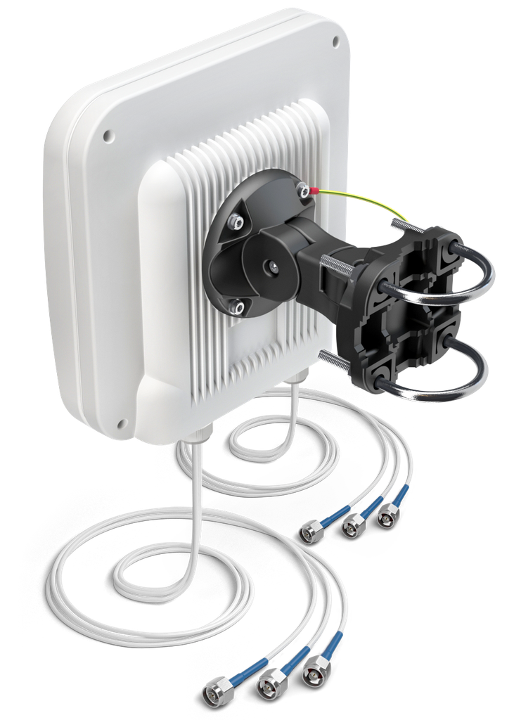 QuSector WiFi6e suunta/sektori antenni 6x6 MiMo 2.4GHz ja 5-7.1 GHz taajuudet