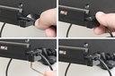 Aktiivipidike Brodit 713390 aktiivinen kiinteä lataustelakka Samsung Galaxy Tab Active 3 / Active 5 12/24 V Pogo pins 2,7 A laturi E-hyv