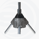 RHA68 Tukiasema-antenni 66-108 MHz 4-elementtinen 2,14dBi 50 Ohm UHF-naaras