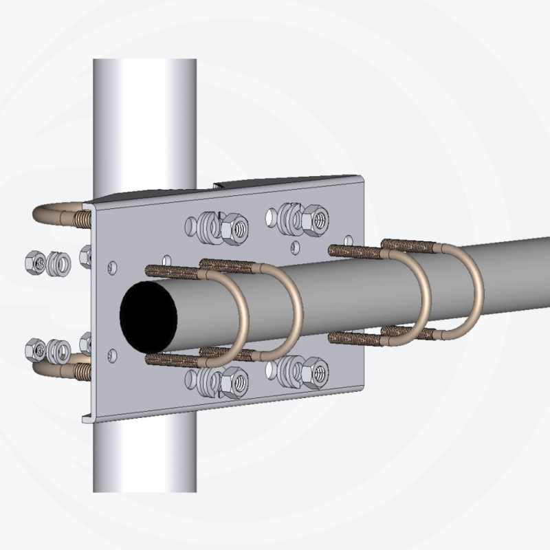 RHA68 Suunta-antenni 68–78 MHz 4 dBi 50 Ohm UHF-naaras
