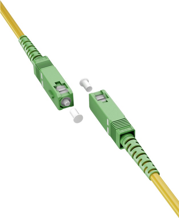 Kytkentäkuitu SM SC-APC/SC-APC 9/125 simplex Ø2,8mm 