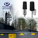 5G antenni M2M/IOT käyttöön ympärisäteilevä 2/7dBi 617-6000 MHz SMA-uros liitin