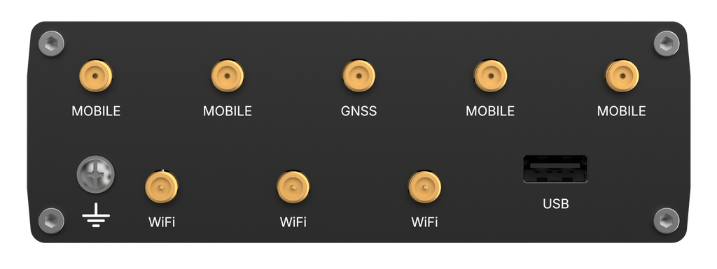 5G-reititin Global WiFi6 Edge Computing GPS 5xEthernet 2xSIM CAT20