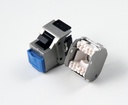 RJ45-runko CAT6 FTP/STP Keystone tool-less