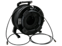 12G-SDI UHD/4K -videokaapeli kelalla, Neutrik BNC-uros VD125LPS - 1.2L/4.8 DZ PUR