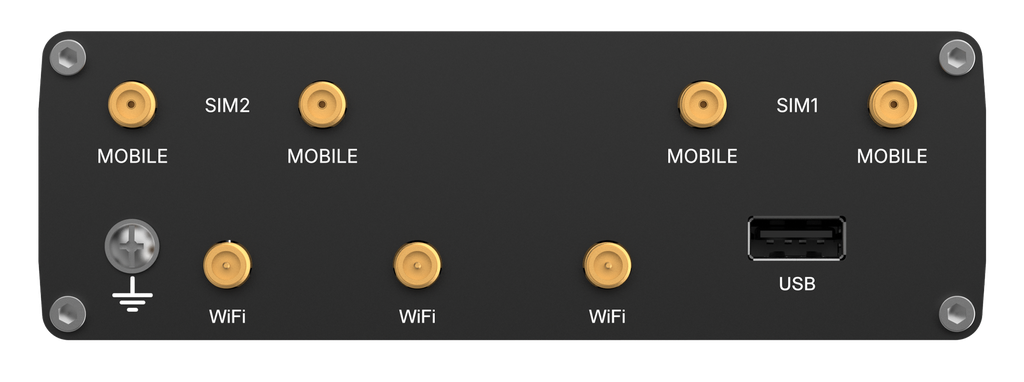 4G -reititin 2 modeemia Egde reunalaskenta WiFi6 2xSIM Load Balancing CAT4
