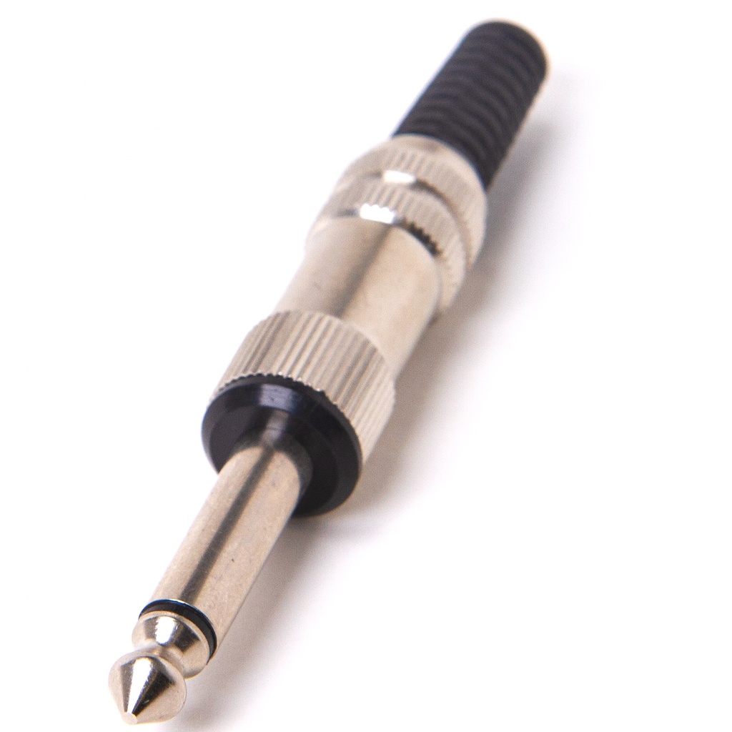 Plugi 6,3 mm mono metallli MP-111MS