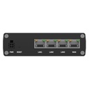 4 porttinen kytkin 1000 Mbps Firewall, RMS tuki