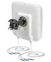 QuSector WiFi6e suunta/sektori antenni 6x6 MiMo 2.4GHz ja 5-7.1 GHz taajuudet RP SMA-uros liitin