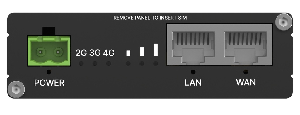4G/LTE/WiFi -reititin Cat4 RS232 ja RS485 sarjaliitäntä 2 Ethernet porttia