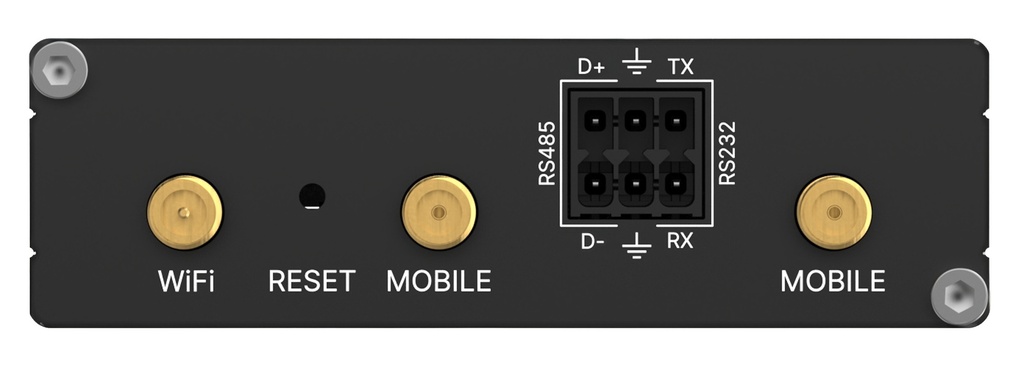 4G/LTE/WiFi -reititin Cat4 RS232 ja RS485 sarjaliitäntä 2 Ethernet porttia