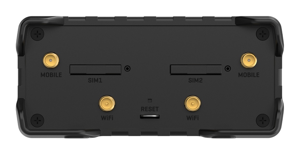 4G/LTE/WiFi -reititin Cat4, 2 SIM paikkaa, eSIM, POE+ virransyöttö