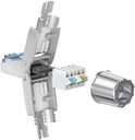 CAT 8.1 STP-suojattu RJ45 liitin, kasattava 