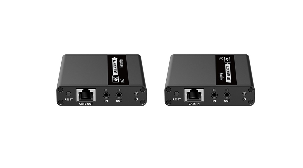 HDMI HDBaseT extenderi 4k 30Hz 70 m IR lite