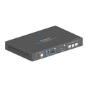 USB-C HDMI 2×1 4K 18 Gbps moniformaattinen esityskytkin KVM HDBaseT 3.0 PoC PD 100 W
