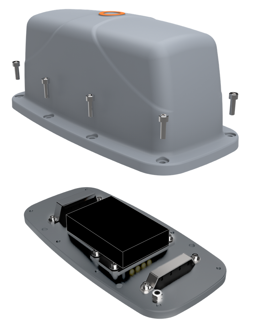 4x4 WiFi reititinkotelo ulkokäyttöön ympärisäteilevä 7dBi IP69