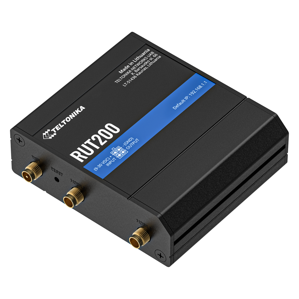 4G/LTE/WLAN -reititin Cat4 1 SIM paikka ulkoiset antennit