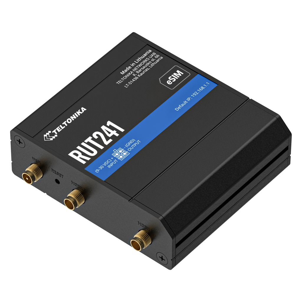 4G/LTE/WLAN -reititin Cat4 1 SIM paikka, ulkoiset antennit