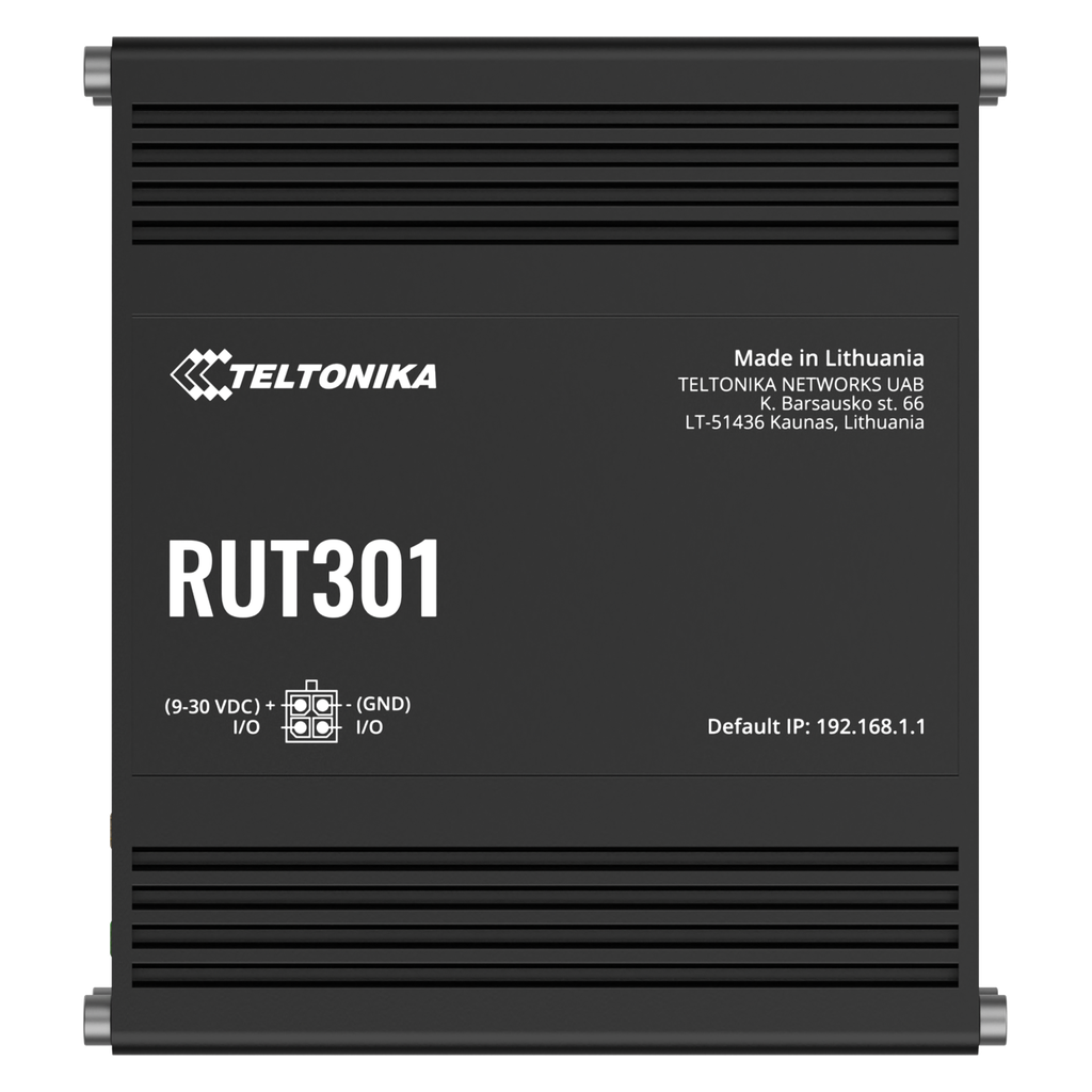 5 porttinen kytkin 100 Mbps Firewall, RMS tuki