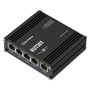 5 porttinen kytkin 100 Mbps Firewall, RMS tuki