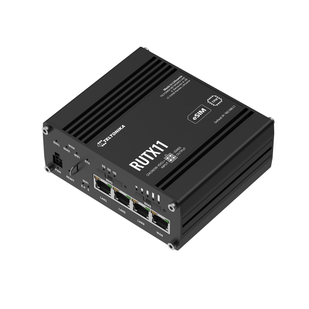 4G/LTE/WLAN -reititin Cat6 2 SIM paikkaa, GPS