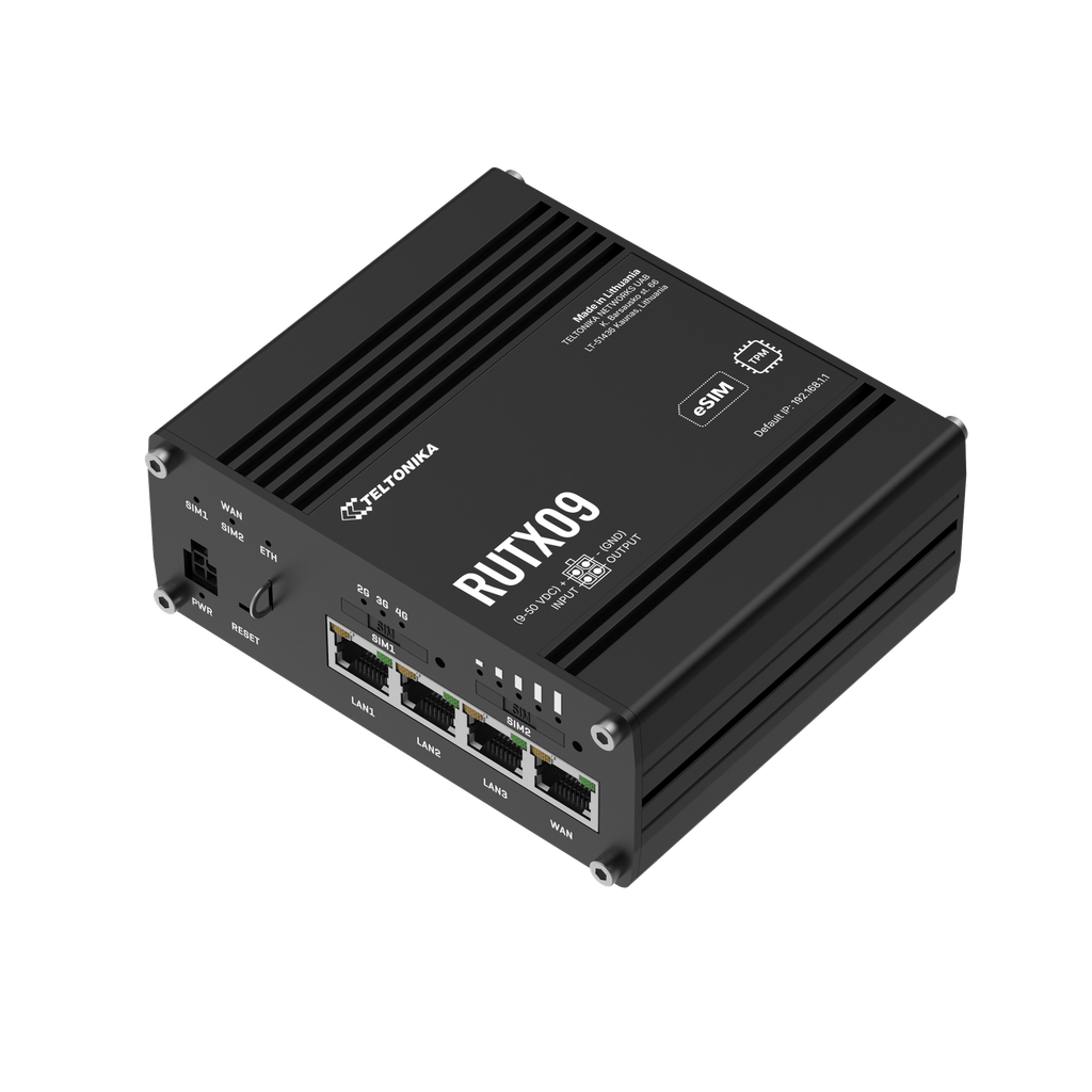 4G/LTE -reititin Cat6 2 SIM paikkaa, GPS