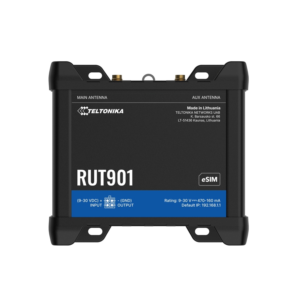 4G/LTE/WLAN -reititin Cat4 2 SIM paikkaa, ulkoiset antennit