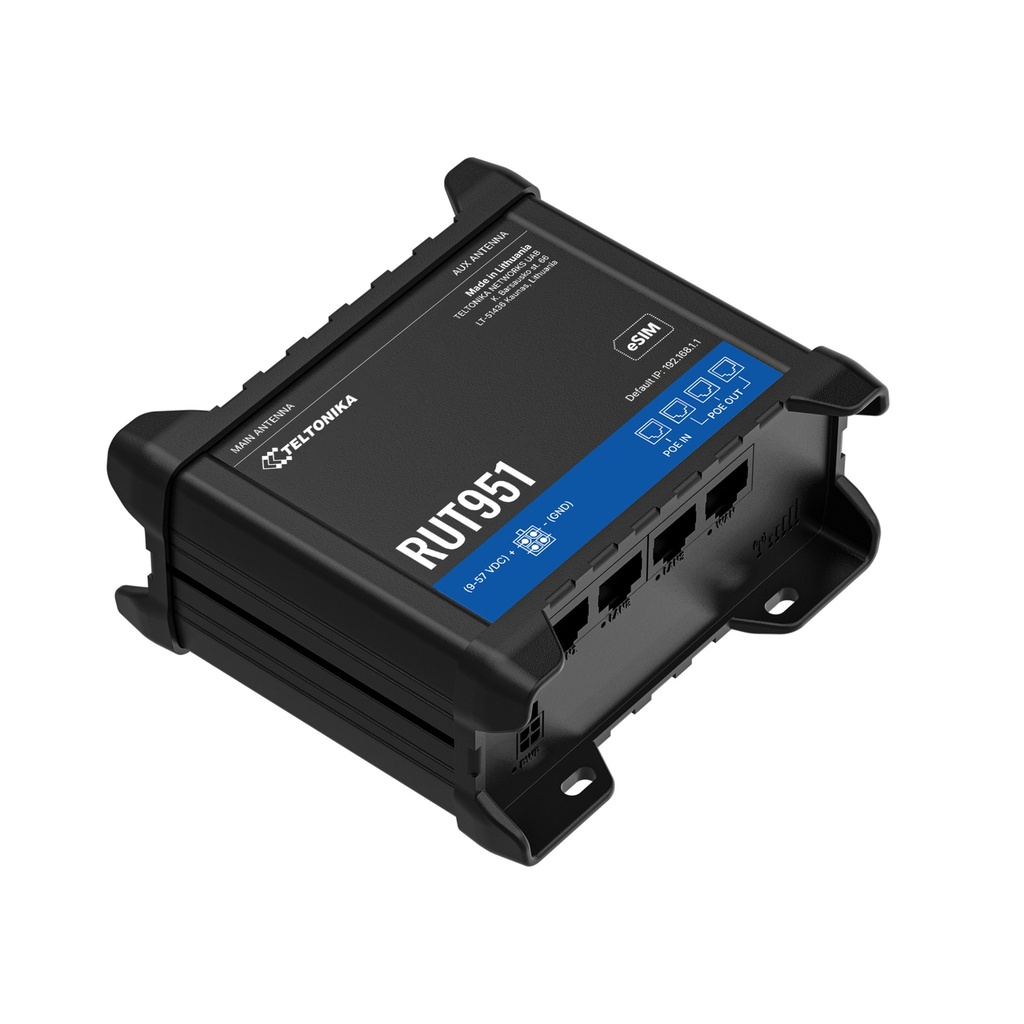 4G/LTE/WLAN -reititin Cat4 2 SIM paikkaa, ulkoiset antennit