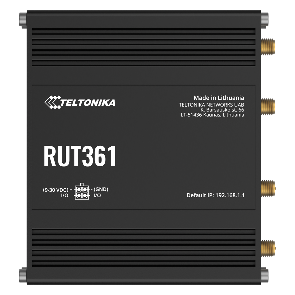 4G reititin CAT6, WiFi, 1 SIM paikka, ulkoiset antennit