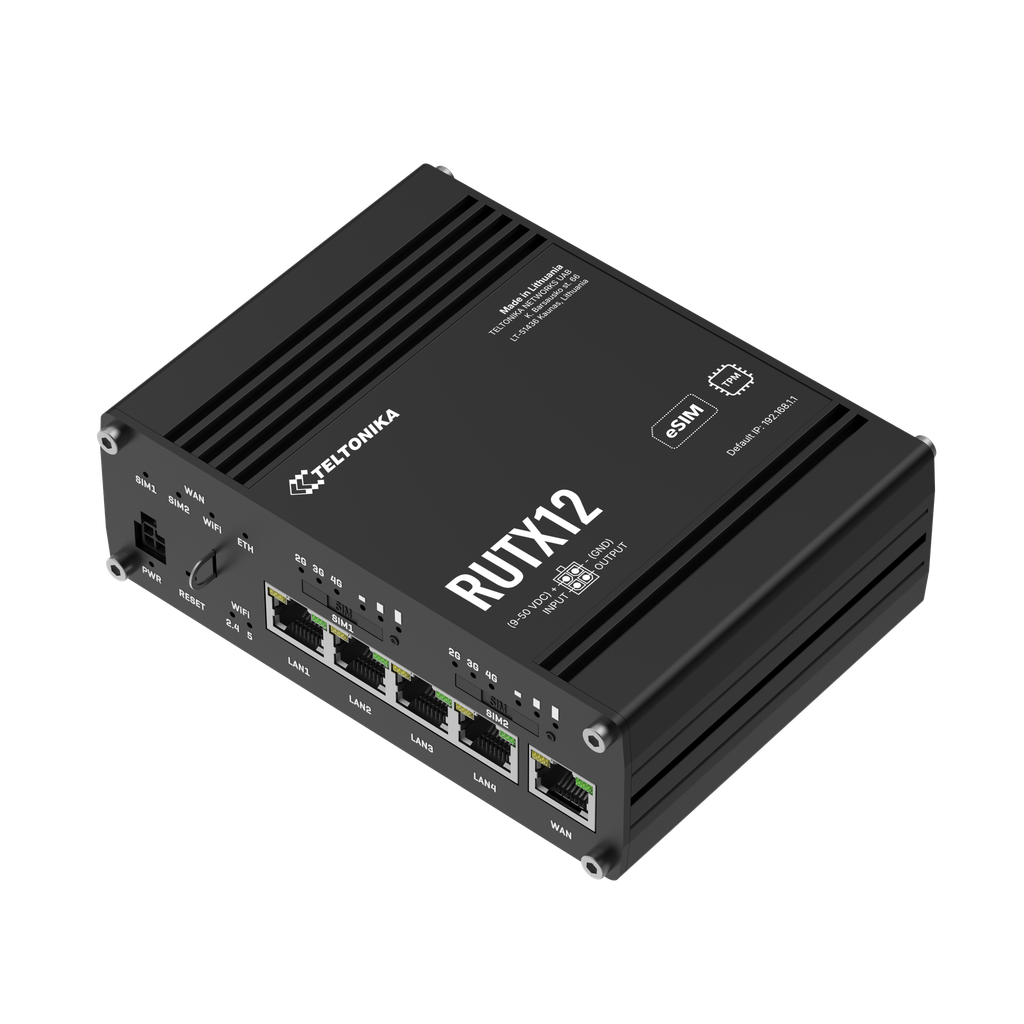 4G/LTE/WLAN-reititin Cat6 2XSIM 2XLTE MOD load balancing
