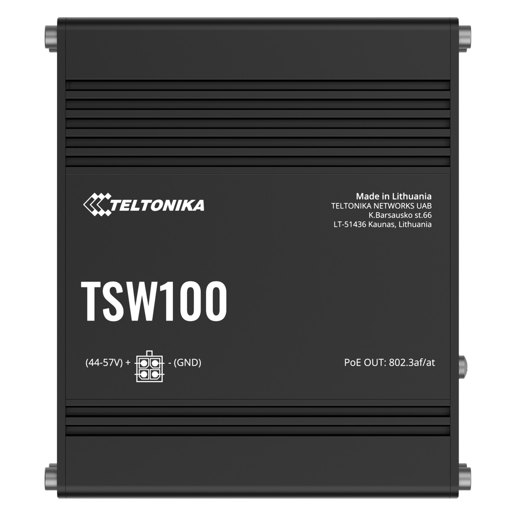 5 porttinen kytkin PoE 1GB 802.3af/at 62w PnP