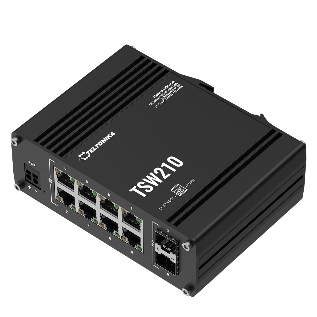 8 porttinen kytkin 1GB Layer 2 unmanaged switch