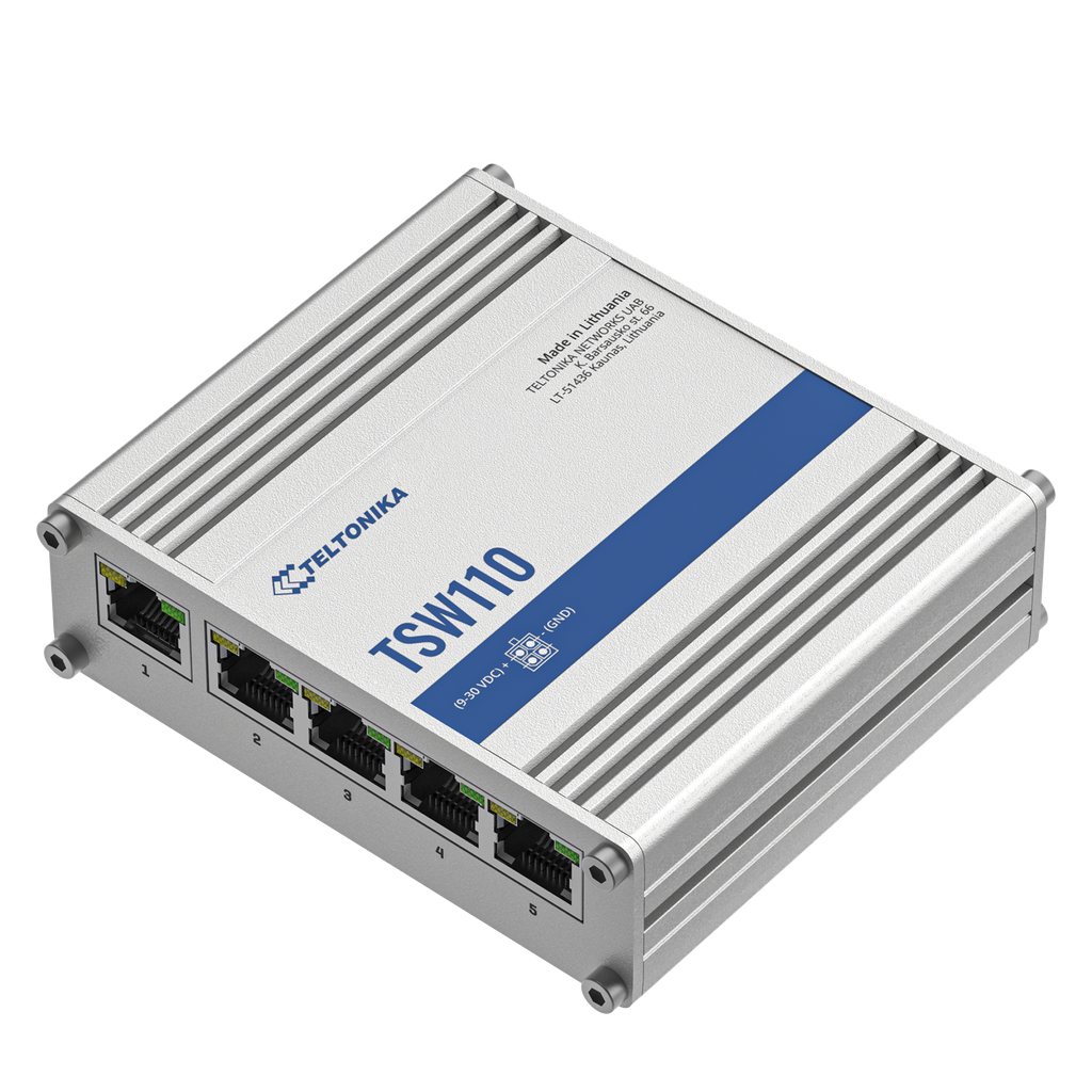 5 porttinen kytkin 1GB Layer 2 unmanaged switch