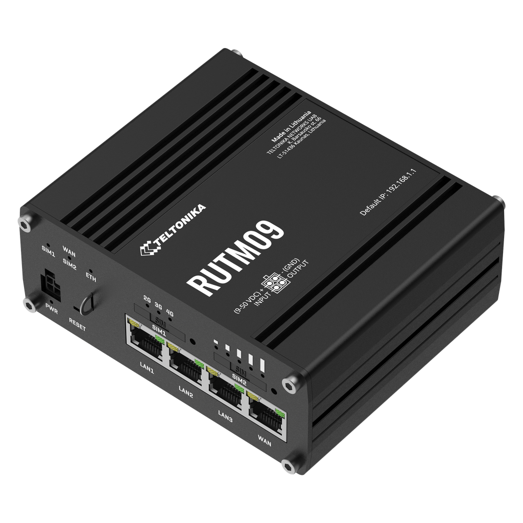 4G/LTE -reititin Cat6 2 SIM paikkaa, GPS