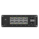 8 porttinen kytkin 1GB, Profinet tuki, SFP portti x2, ei virtalähdettä, hallittava L2/L3