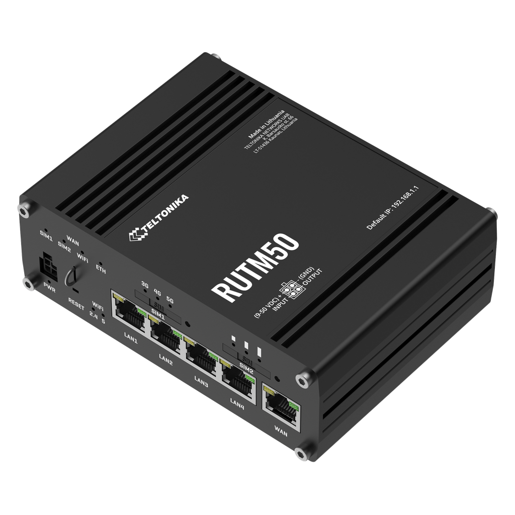 4G/5G/WLAN -reititin Cat19 2 SIM paikkaa, GPS, Amerikan markkinoille, US version