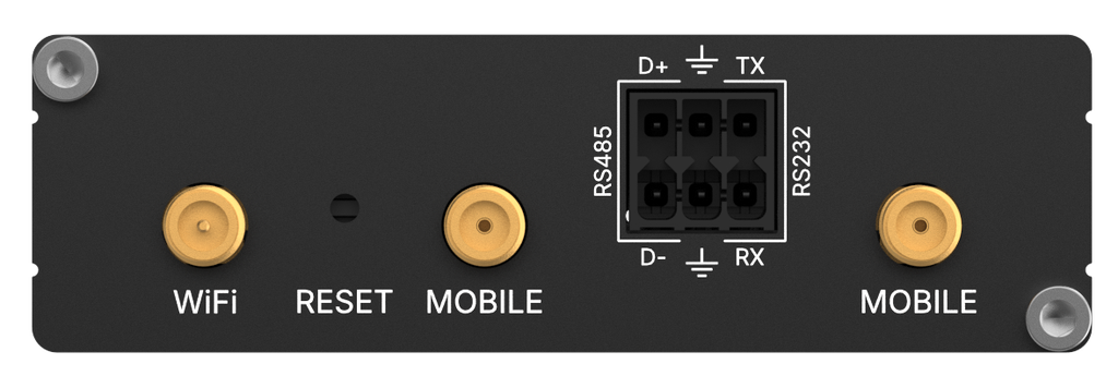 5G Reititin Redcap Cat4, WiFi, RS232 ja RS485 sarjaliitäntä, 2 Ethernet porttia