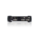 KVMP kytkin 2x, DVI, USB, Audio 